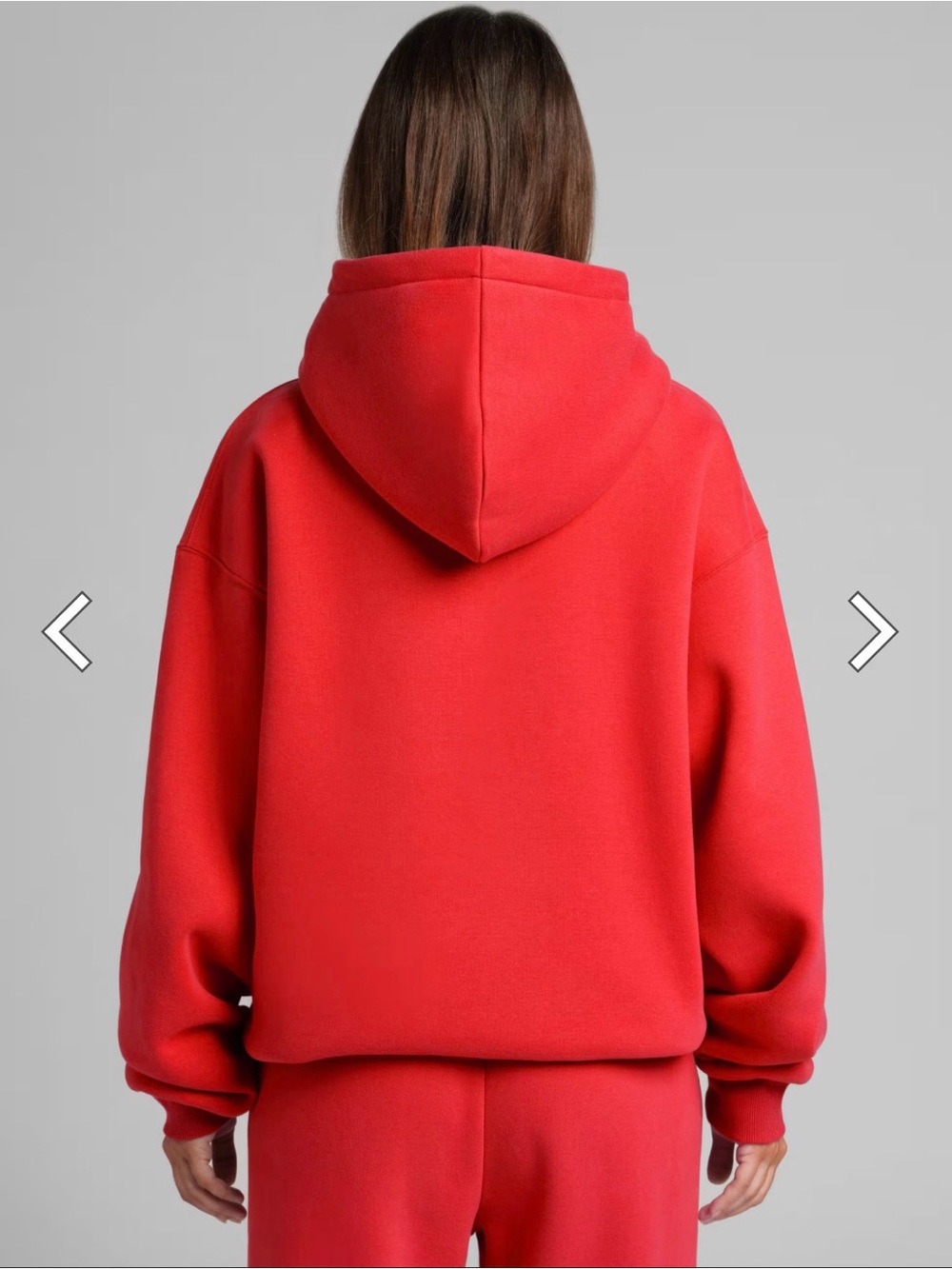 Comfrt Brand Red Unisex Hoodie in Medium - Picture 2 of 8
